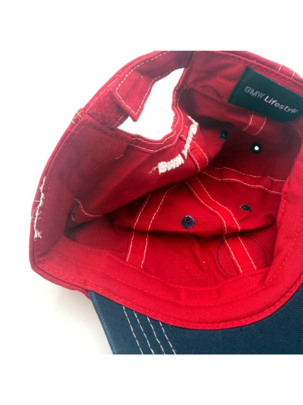 BMW Lifestyle Hat Youth "BMW Future Driver" Adjustable Ball Cap Logo White/Pink - Picture 5 of 5
